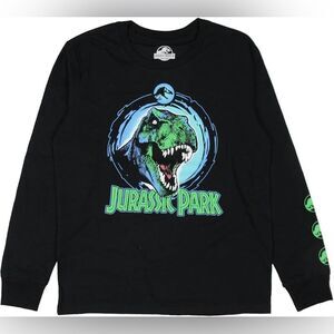 MAD Engine Jurassic World Dominion Boys Long Sleeve Crewneck Graphic Tee. Large.